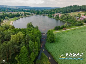 Zalew Rudka z lotu ptaka